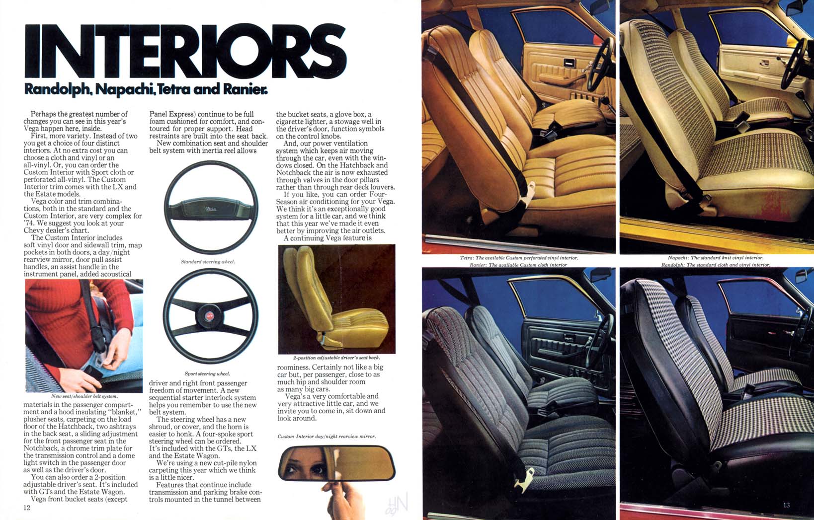 1974 Chevrolet Vega Brochure Page 6